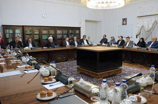 اعضای شورای شهر تهران با روحانی دیدار کردند
