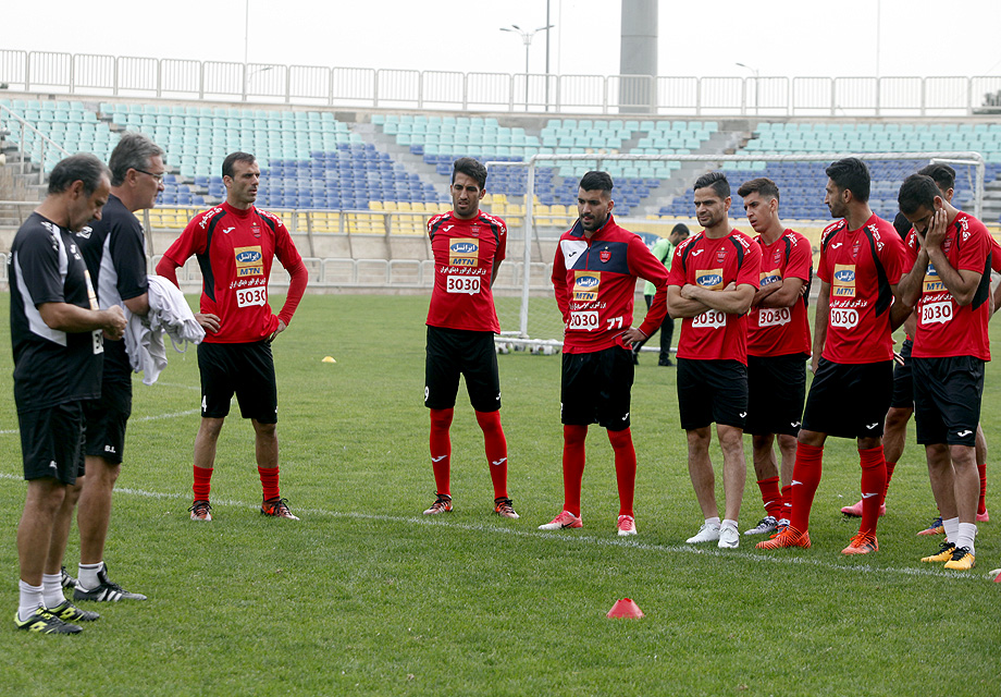 تمرین پرسپولیس زیر نظر برانکو انجام شد