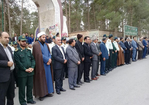گزارش تصویری تشییع پیکر شهید حسین&zwnj;زاده در کوهدشت