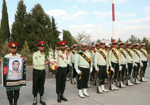 گزارش تصویری تشییع پیکر شهید حسین&zwnj;زاده در کوهدشت
