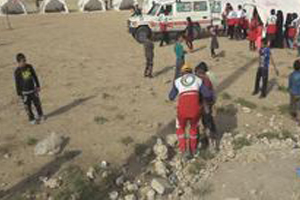 مانور ساعت صفر و اسکان اضطراری در دهدشت