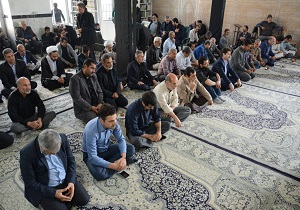 برگزاری مراسم ترحیم جان‌باختگان حادثه واژگونی خودرو زائران اربعین دراردکان
