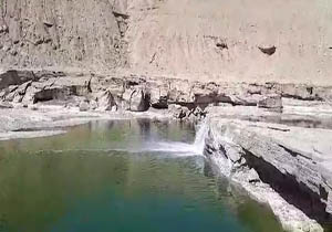 نمایی از رودخانه زیبای شور در گچساران + فیلم