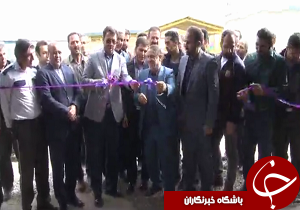 افتتاح و کلنگ زنی دو طرح در اسفرورین