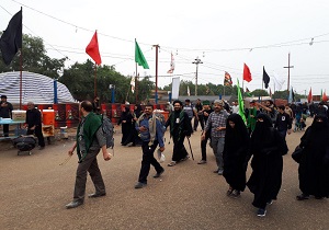 فعالیت 500 نفر از خادمین امام حسین&zwnj;(ع) از استان یزد در پذیرایی از زائران