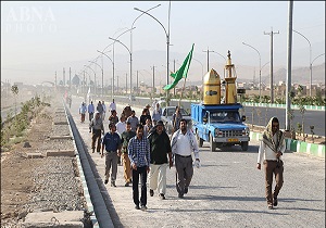 اعزام 31 کاروان پیاده به مشهد مقدس