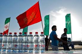 آبرسانی به زوار اربعین در مسیر بازگشت