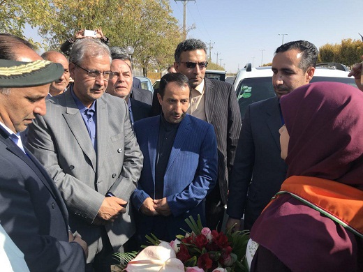 وزیر کار وارد فراهان شد + برنامه&zwnj;ها