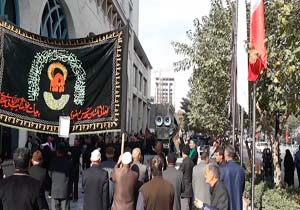 ابراز عشق و ارادت به ابا عبدالله الحسین(ع) در مشهد + فیلم
