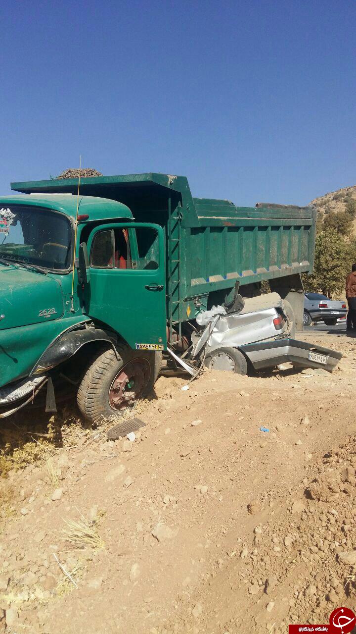 تصادف خونین در محور لردگان به فلارد
