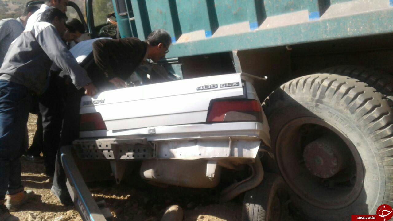 تصادف خونین در محور لردگان به فلارد