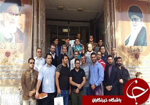 استقبال از مقام آوران مسابقات مچ اندازی