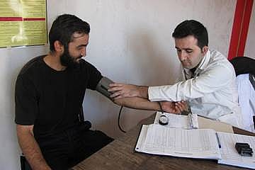 بهره مندی زائران کربلا از خدمات درمانی رایگان