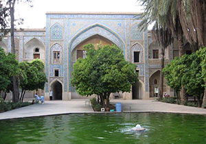 مرمت مدرسه خان شیراز با اعتبار یک میلیارد و ۹۰ میلیون تومان