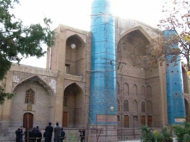 بقعه شیخ شهاب الدین اهری همچنان در دست مرمت