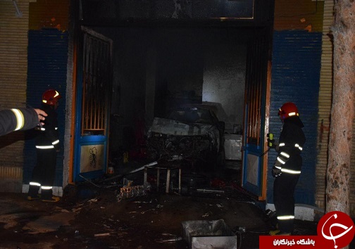 آتش گرفتن یک باب مغازه در بیرجند آتش گرفتن یک باب مغازه در بیرجند