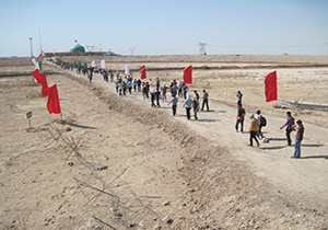 کاروان دیگری از دانش آموزان بوکانی عازم مناطق عملیاتی شمالغرب