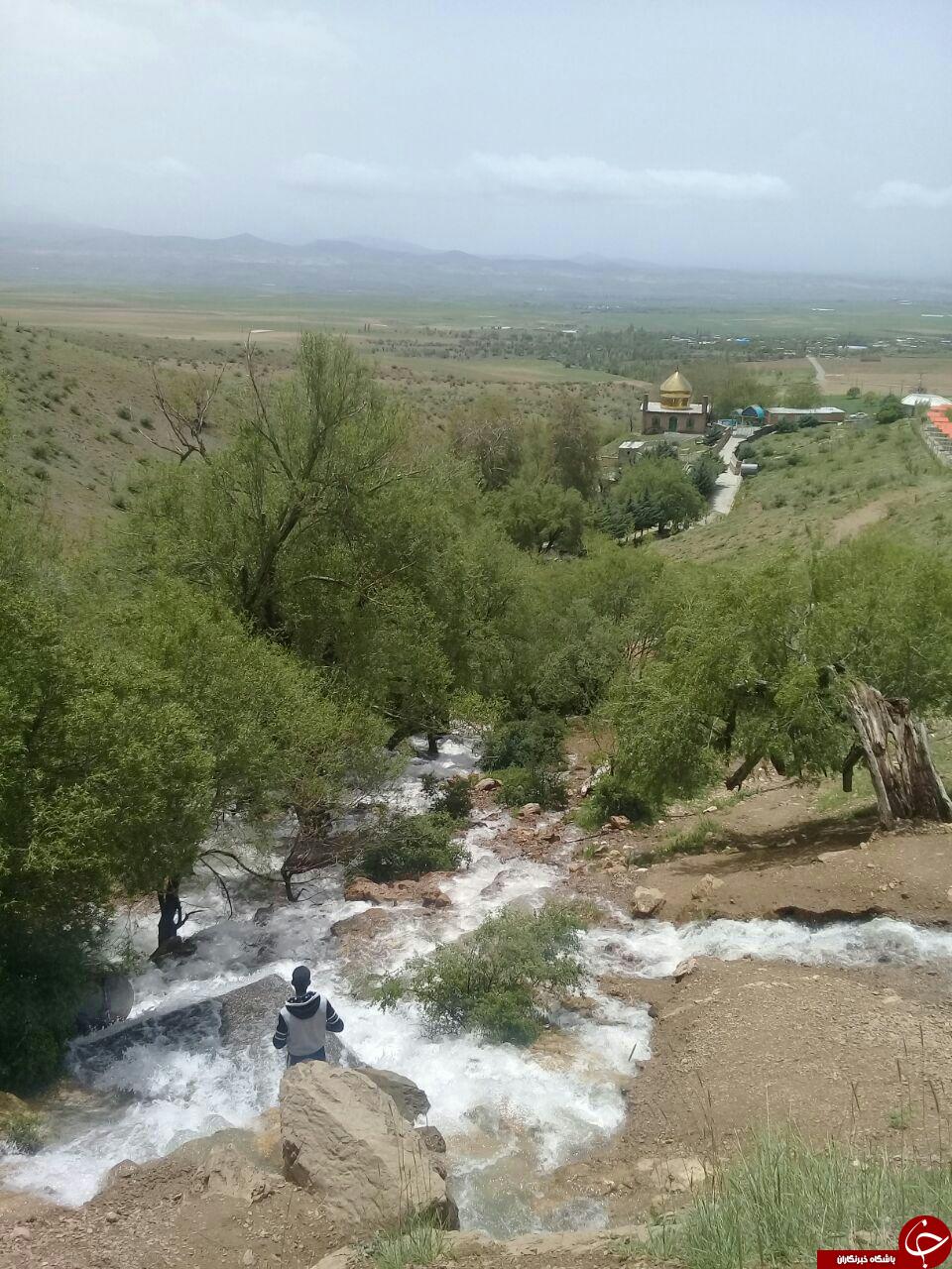 آبشار زیبای روستای &laquo;گایکان&raquo; + عکس