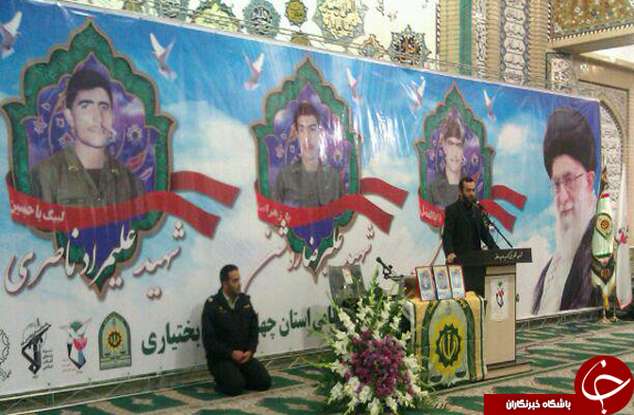 هم اکنون مراسم گرامیداشت شهدای ناجا+تصاویر/////
