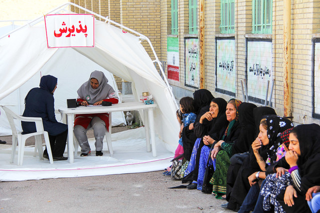 خدمات رسانی درمانی به ۱۲ هزار زائر در مهران