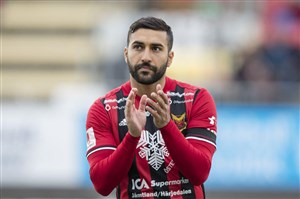 واکنش قدوس به کسب جایزه بهترین مهاجم لیگ سوئد