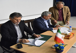 تفاهم نامه همکاری بین دانشگاه شهرکرد و بنیاد ملی علم ایران