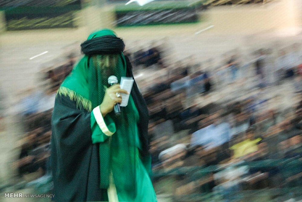 برگزاری مراسم تعزیه خوانی در تکیه حسینی اعظم ارمغانخانه ی زنجان
