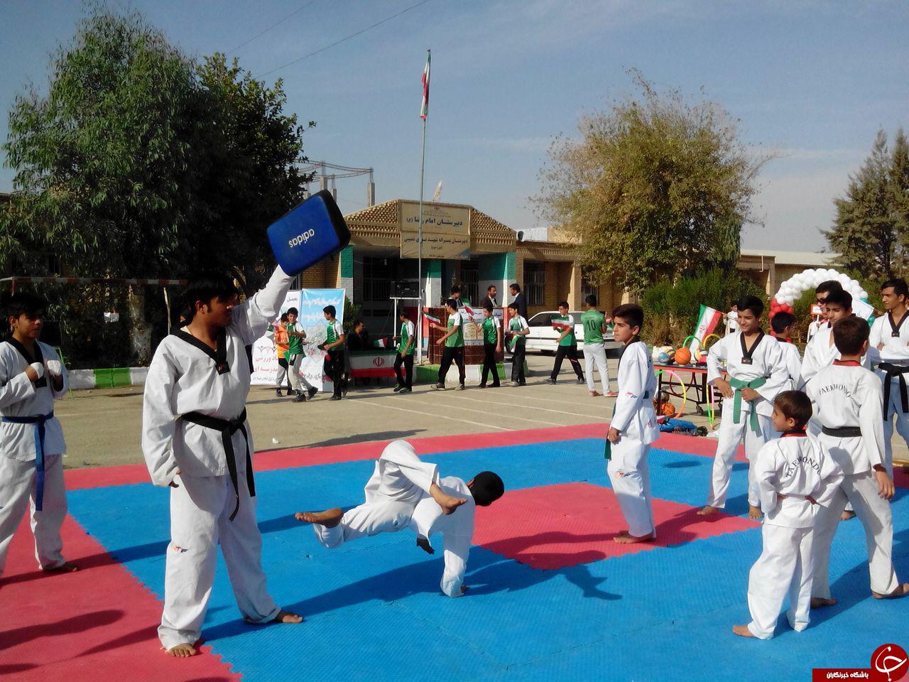 برگزاری المپیاد ورزشی دانش آموزی در باغملک
