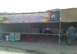 استقبال و پذیرای از زائران اربعین حسینی در چذابه + تصاویر