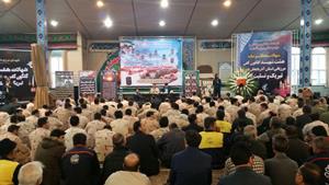 مراسم هفتمین روز شهادت 8 مرزبان دلاور آذربایجان غربی در ارومیه برگزار شد