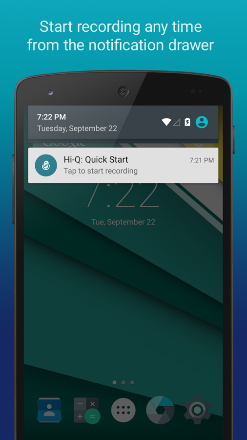 دانلود Hi-Q MP3 Voice Recorder Pro 2.3-b5 - برنامه ضبط صدا با کیفیت بالا
