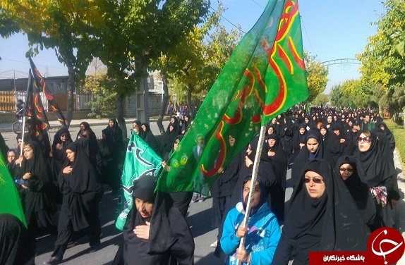 برگزاری پیاده&zwnj;روی حرم تا حرم در شهرکرد + تصاویر