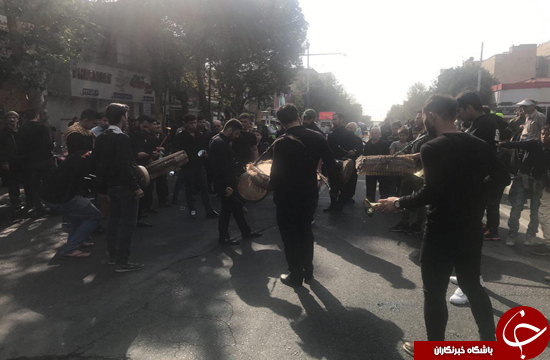 پیاده روی جاماندگان اربعین حسینی(ع) در تهران برگزار شد