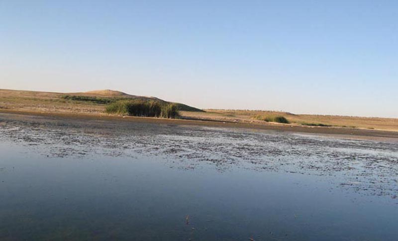 هشدار برای خشک شدن سد تالاب شیرین سو