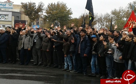 تجمع بزرگ اربعین حسینی در خوی برگزار شد