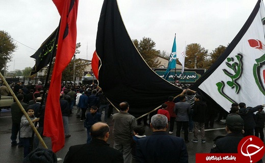 تجمع بزرگ اربعین حسینی در خوی برگزار شد