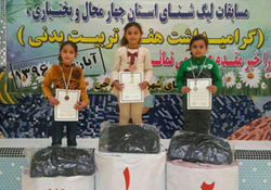 مسابقات لیگ شنای دختران چهارمحال و بختیاری