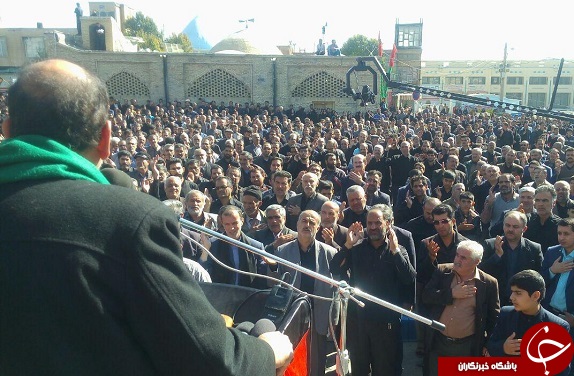 تصاویر عزاداری اجتماع بزرگ عزاداران اربعین حسینی در شهرکرد