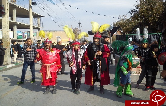 کرمانشاه در اربعین حسینی سوگوار ابا عبدالله الحسین (ع) + عکس