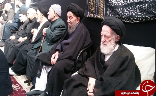 مراسم سوگواری اربعین حسینی در بیوت مراجع عظام تقلید
