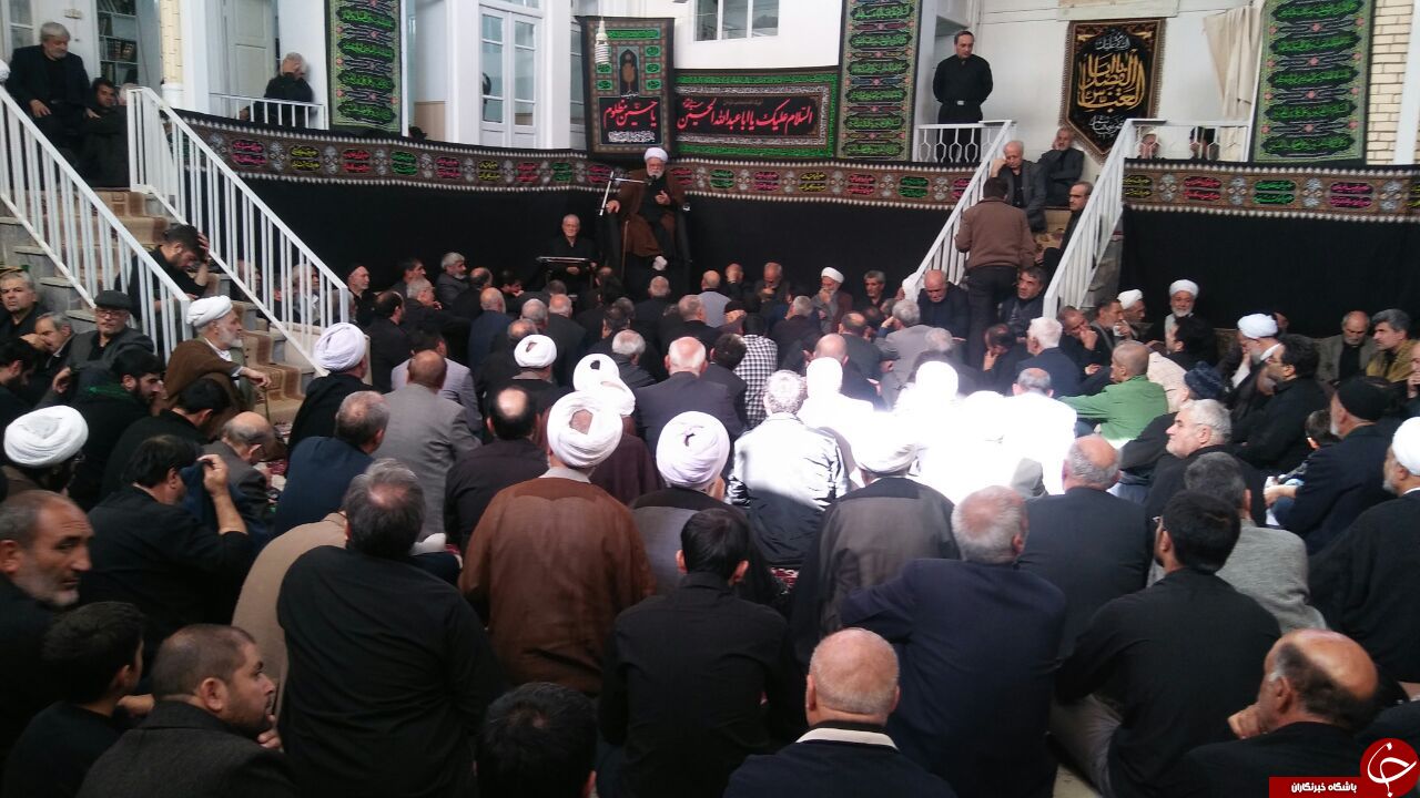 مراسم سوگواری اربعین حسینی در بیوت مراجع عظام تقلید