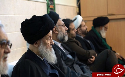 مراسم سوگواری اربعین حسینی در بیوت مراجع عظام تقلید