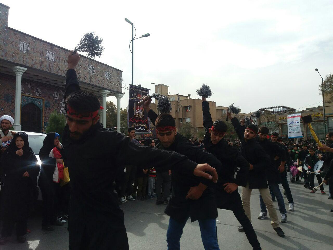 مراسم اربعین حسینی در همدان
