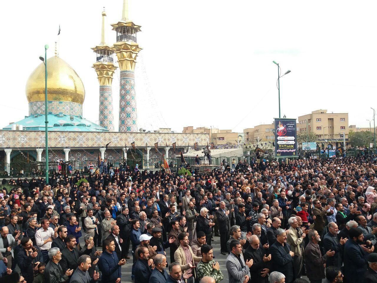 مراسم اربعین حسینی در همدان