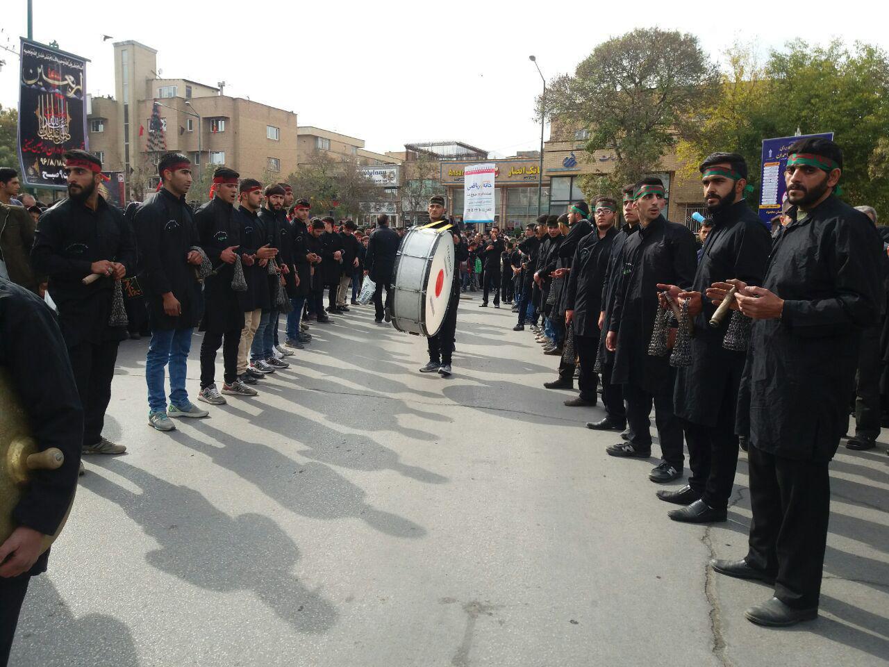 مراسم اربعین حسینی در همدان