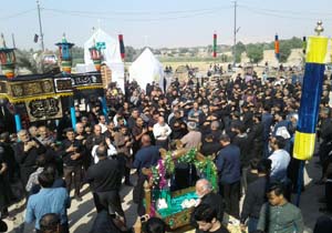 نمایی از مراسم اربعین حسینی در شوشتر + فیلم