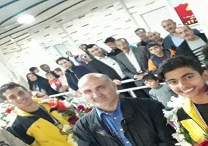 ملی پوشان مسابقات ژیمناستیک آذربایجان غربی به موطن خود بازگشتند