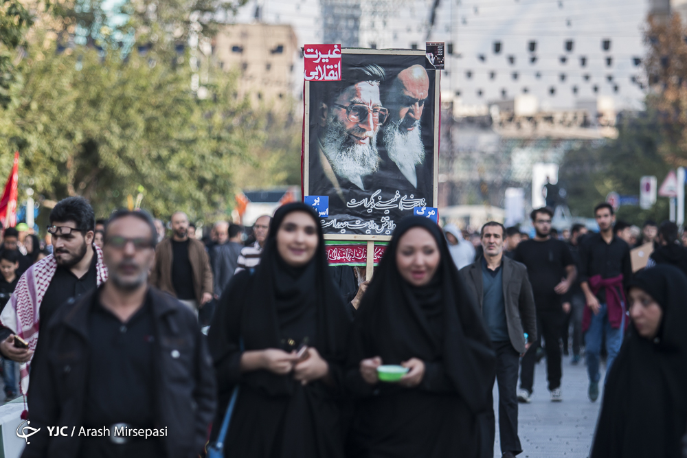 دلدادگی جاماندگان تهرانی آستان سیدالشهدا (ع) در اربعین حسینی + تصاویر