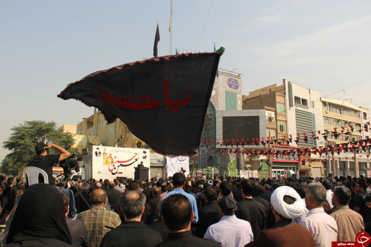 اهواز در اربعین حسینی یکپارچه عزادار شد+ تصاویر