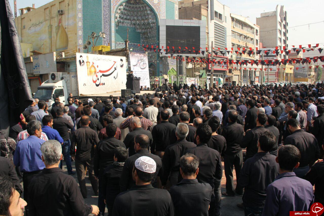 اهواز در اربعین حسینی یکپارچه عزادار شد+ تصاویر